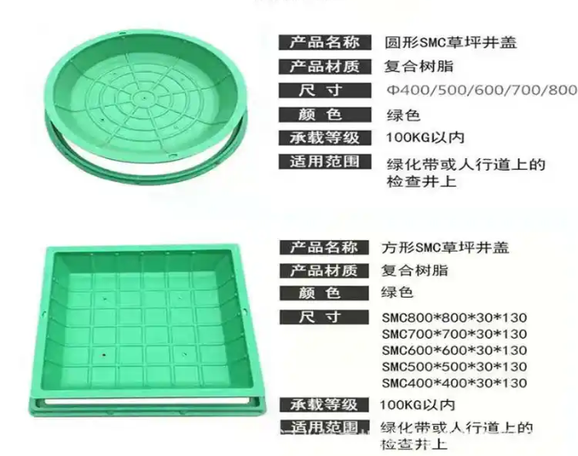 资溪树脂复合种植井盖展示